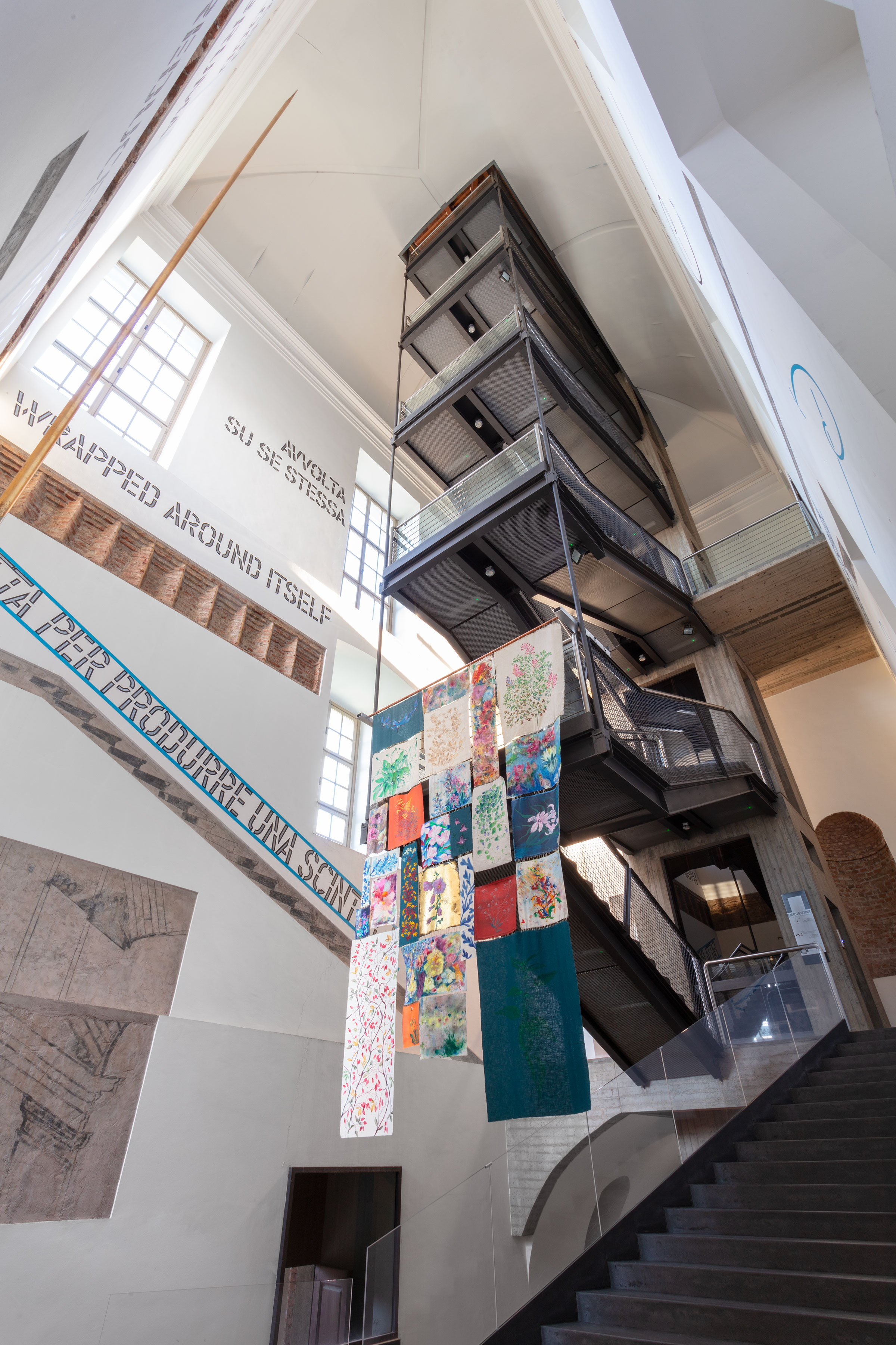 Alex Cecchetti, Imbastito du0027erbacce (Basting of weeds), 2019